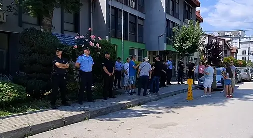 протест во Гостивар
