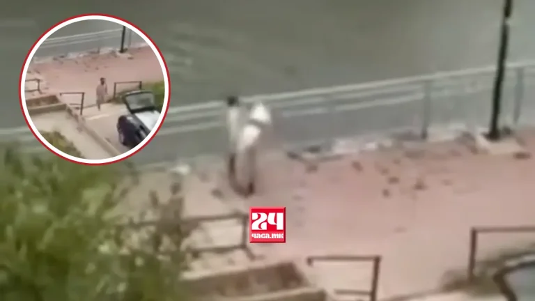 (ВИДЕО) НЕСОВЕСЕН ГРАЃАНИН ФРЛИ ОТПАД ВО РЕКА ПЕНА: ЈКП Тетово го осуди случајот