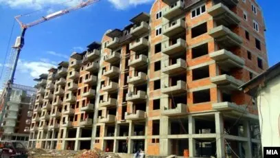 БУМ ВО ГРАДЕЖНИШТВОТО: Одобренијата за градење скокнаа за 39%, вредноста на работите 103,5 милиони евра