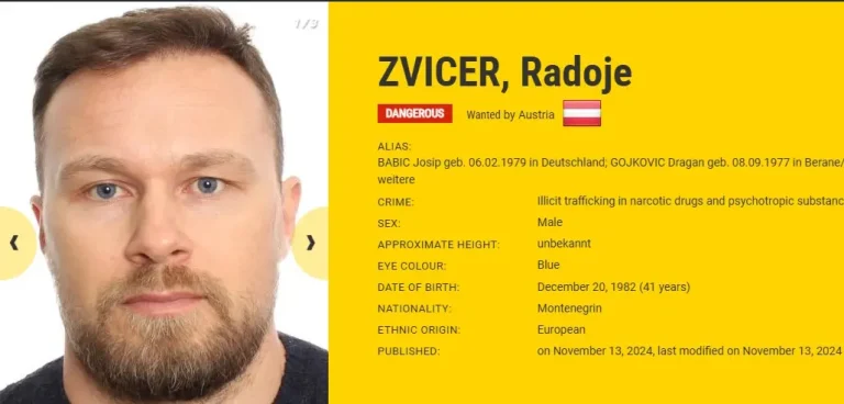 ЦРНА ГОРА НУДИ ПОЛА МИЛИОН ЕВРА: награда за информации за Радое Звицер