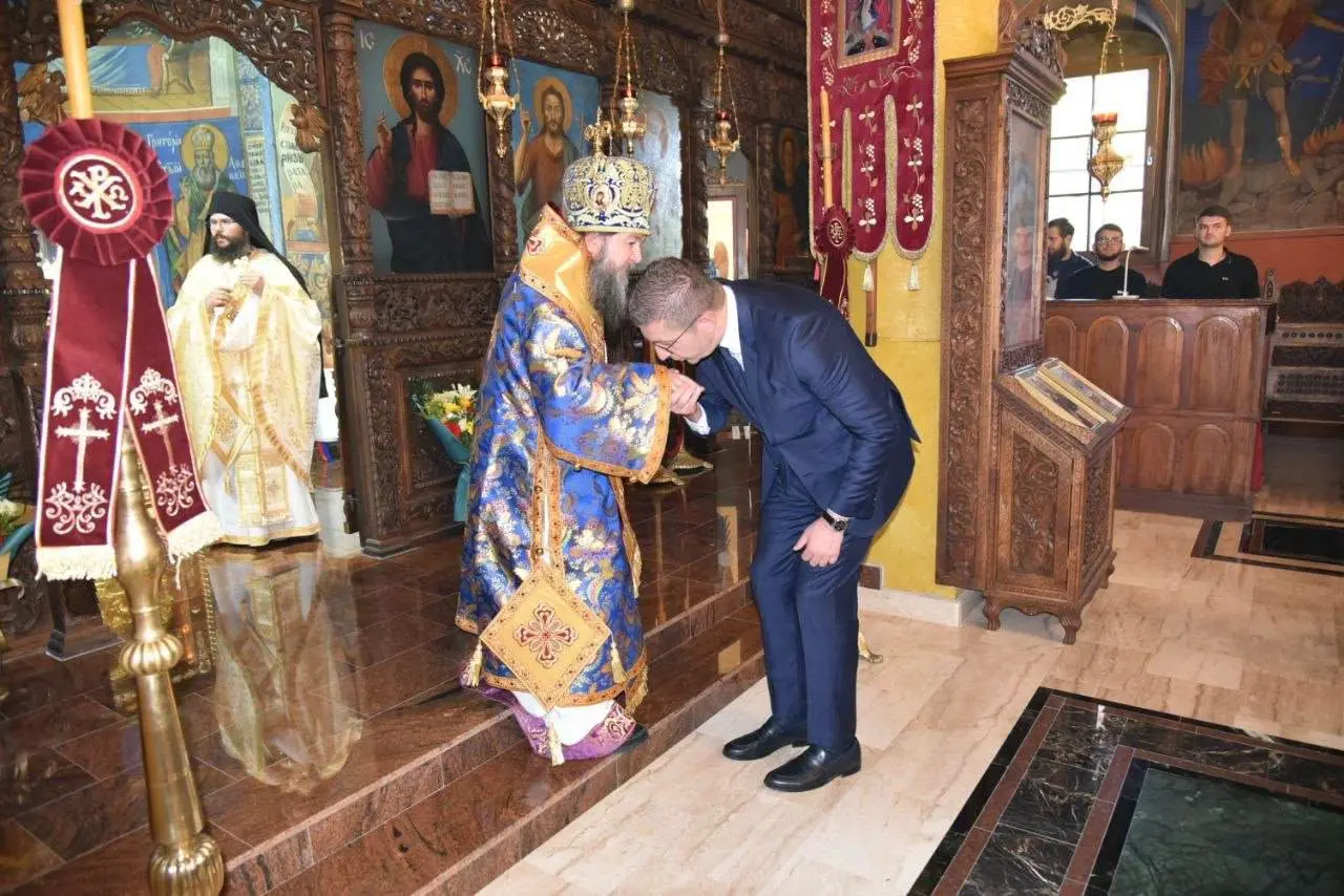 Мицкоски од Осоговскиот манастир со порака: Да го чуваме духовното и културното наследство