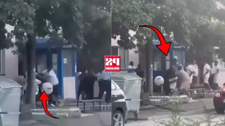 ГРУПНА ТЕПАЧКА ВО КОЧАНИ: Шест лица се тепале пред полициска станица, четворица приведени