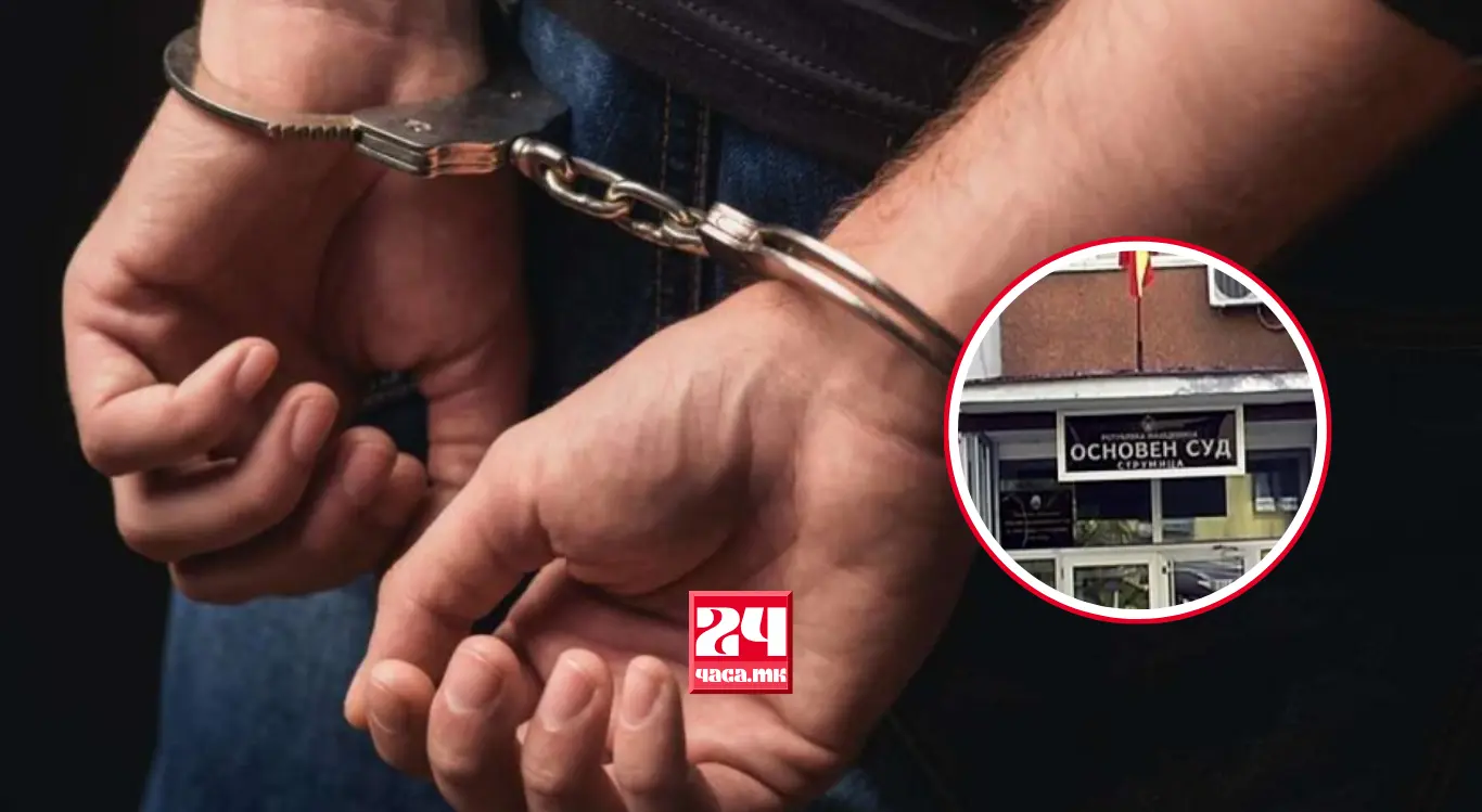 ЗАТВОРЕНИК СО ЛИСИЦИ НА РАЦЕТЕ ИЗБЕГАЛ ДОДЕКА БИЛ НА СУДЕЊЕ: Полицијата трага по него во Струмица