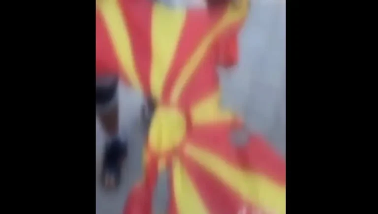 (ВИДЕО) МАЛОЛЕТНИК ГО ОБЈАВИЛ ВИДЕОТО СО ПАЛЕЊЕТО НА ЗНАМЕТО: Во полиција признал, посочил уште тројца другари