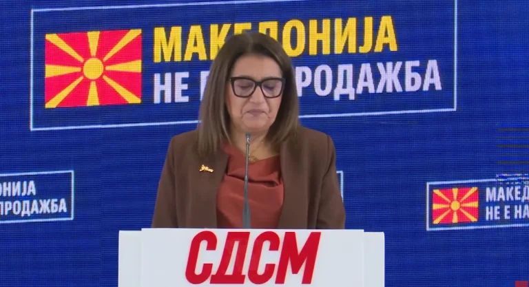 (ВИДЕО) ТРЕНЧЕВСКА ПРОТИВ ПЛАНОТ ЗА РУДНИЦИТЕ: „Македонија не е на распродажба“