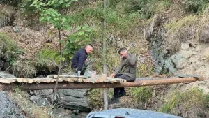 НОВ МОСТ НА ШАР ПЛАНИНА: Изграден објект во локалитетот Гајрина над Бозовце