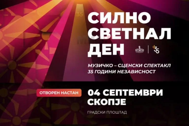 Скопје вечерва ќе блесне повторно: „Силно светнал ден“ носи спектакл со над 120 уметници