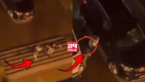 (ВИДЕО) ФАТЕН НА ЛИЦЕ МЕСТО: Вандализам во Влае, малолетник крши ретровизор без око да му трепне!