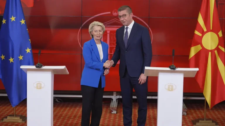 НОВ ОБИД ЗА ДЕБЛОКАДА НА ЕВРОПСКИОТ ПАТ: Фон дер Лајен најави чекор уште следната недела