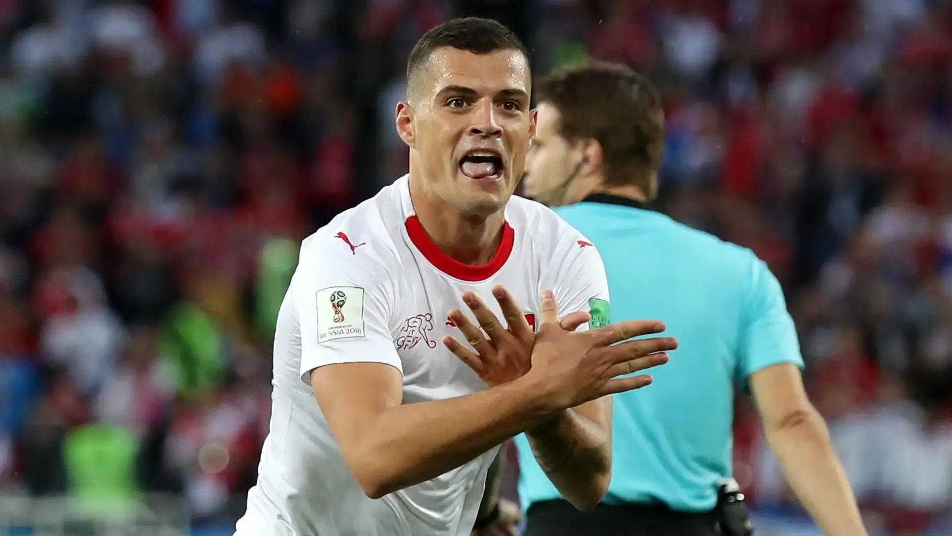 ОСУДЕН ШВАЈЦАРСКИОТ ФУДБАЛЕР ГРАНИТ ЏАКА
