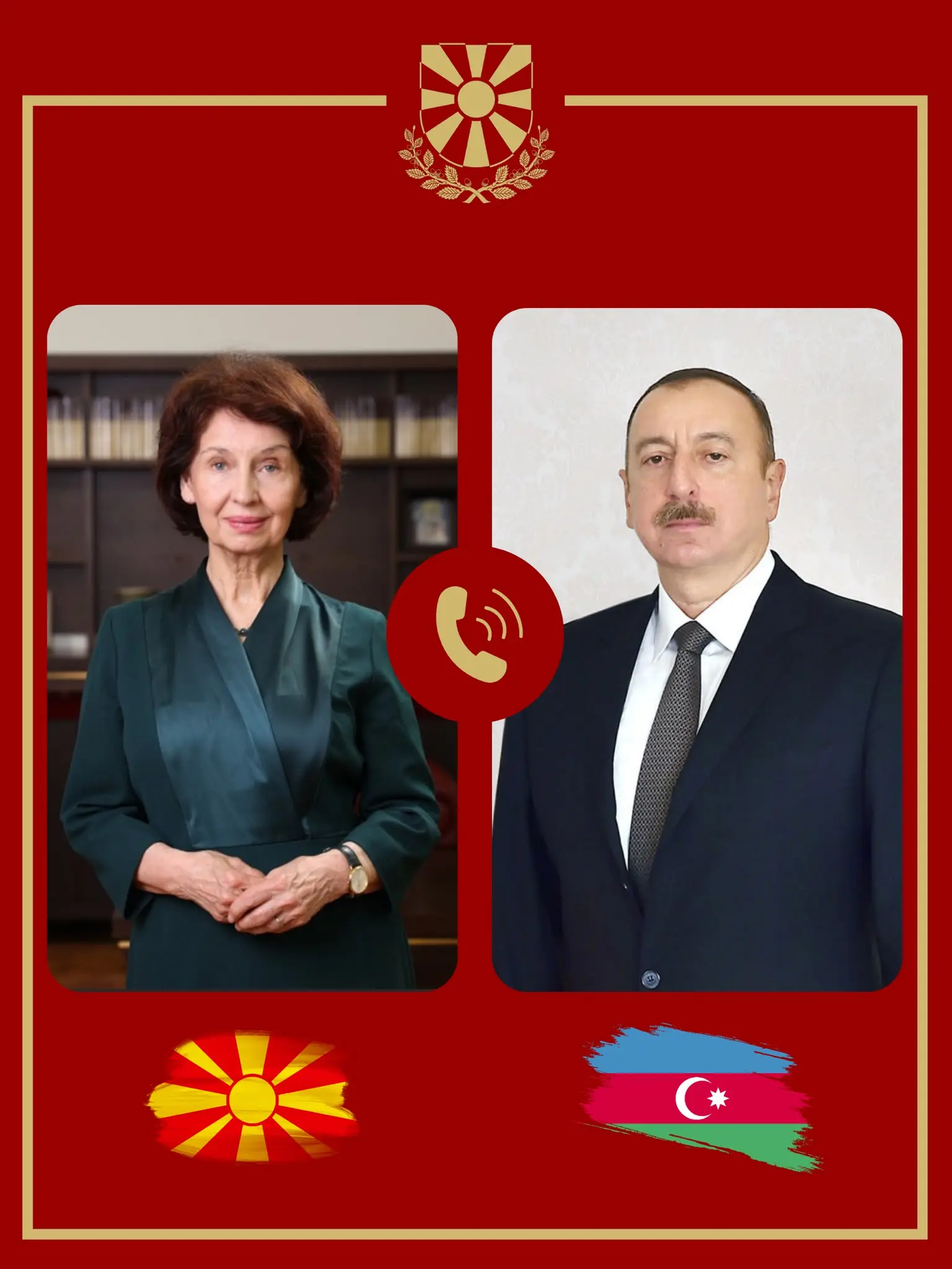 СИЉАНОВСКА-ДАВКОВА РАЗГОВАРАШЕ СО АЛИЈЕВ: Македонија и Азербејџан ќе ја продлабочуваат енергетската соработка