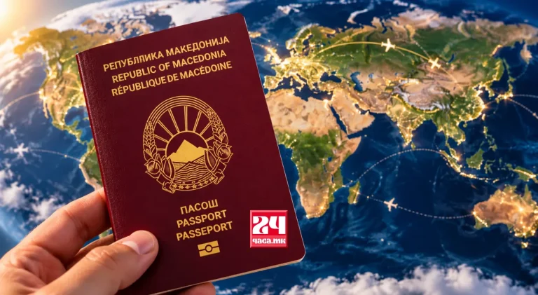 МАКЕДОНСКИОТ ПАСОШ НА 64. МЕСТО ВО СВЕТОТ: Безвизен пристап до 114 дестинации