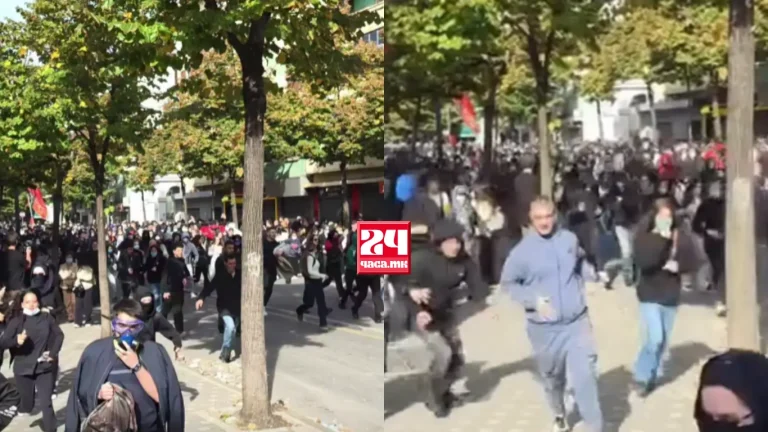 (ВИДЕО) СТУДЕНТИТЕ ИЗЛЕГОА НА УЛИЦА ВО АЛБАНИЈА: Протестите се шират низ земјата, се бара оставка од Рама