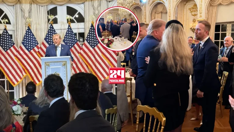 МАКЕДОНСКИОТ БИЗНИСМЕН НИКОЛА АНДРЕЕВСКИ НА ВЕЧЕРА СО ТРАМП ВО МАР-А-ЛАГО