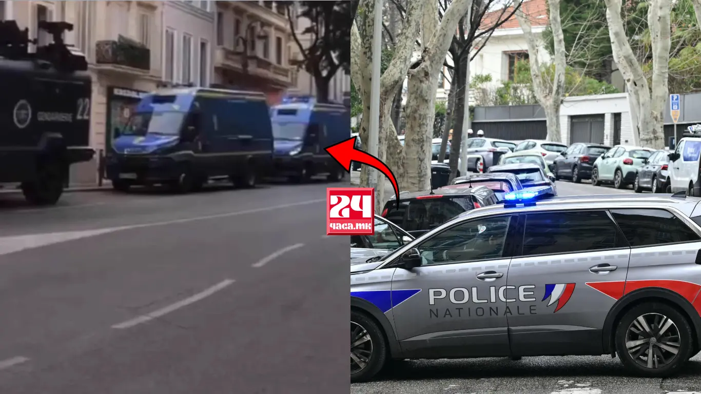 (ВИДЕО) ОКЛОПНИ ВОЗИЛА НА УЛИЦИТЕ: Се распоредуваат 70.000 полицајци во Франција пред најавените денешни големи протести