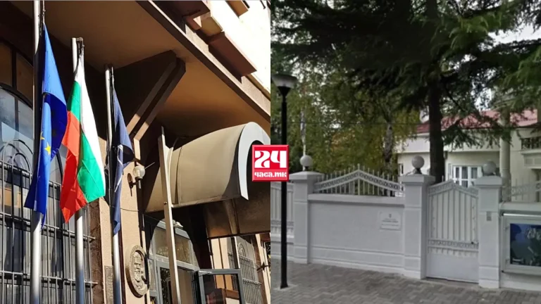 ГУЖВА ПРЕД СРПСКАТА АМБАСАДА, ПРАЗНО ПРЕД БУГАРСКАТА: Различен интерес за гласањето во Скопје