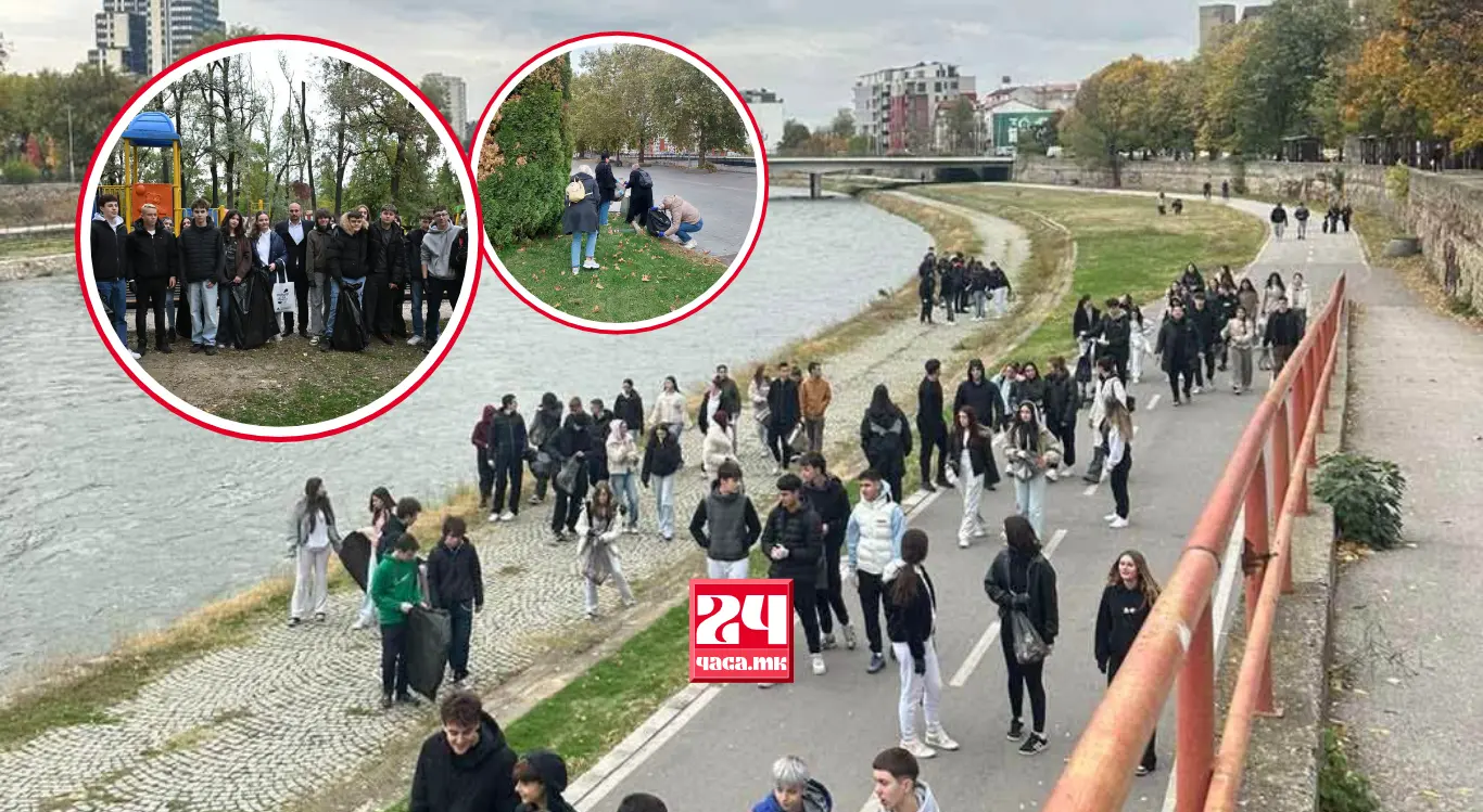 (ФОТОГАЛЕРИЈА) 30.000 СКОПЈАНИ НА ЕКО-АКЦИЈА: Ѓорѓиевски порача дека промените почнуваат од секој од нас
